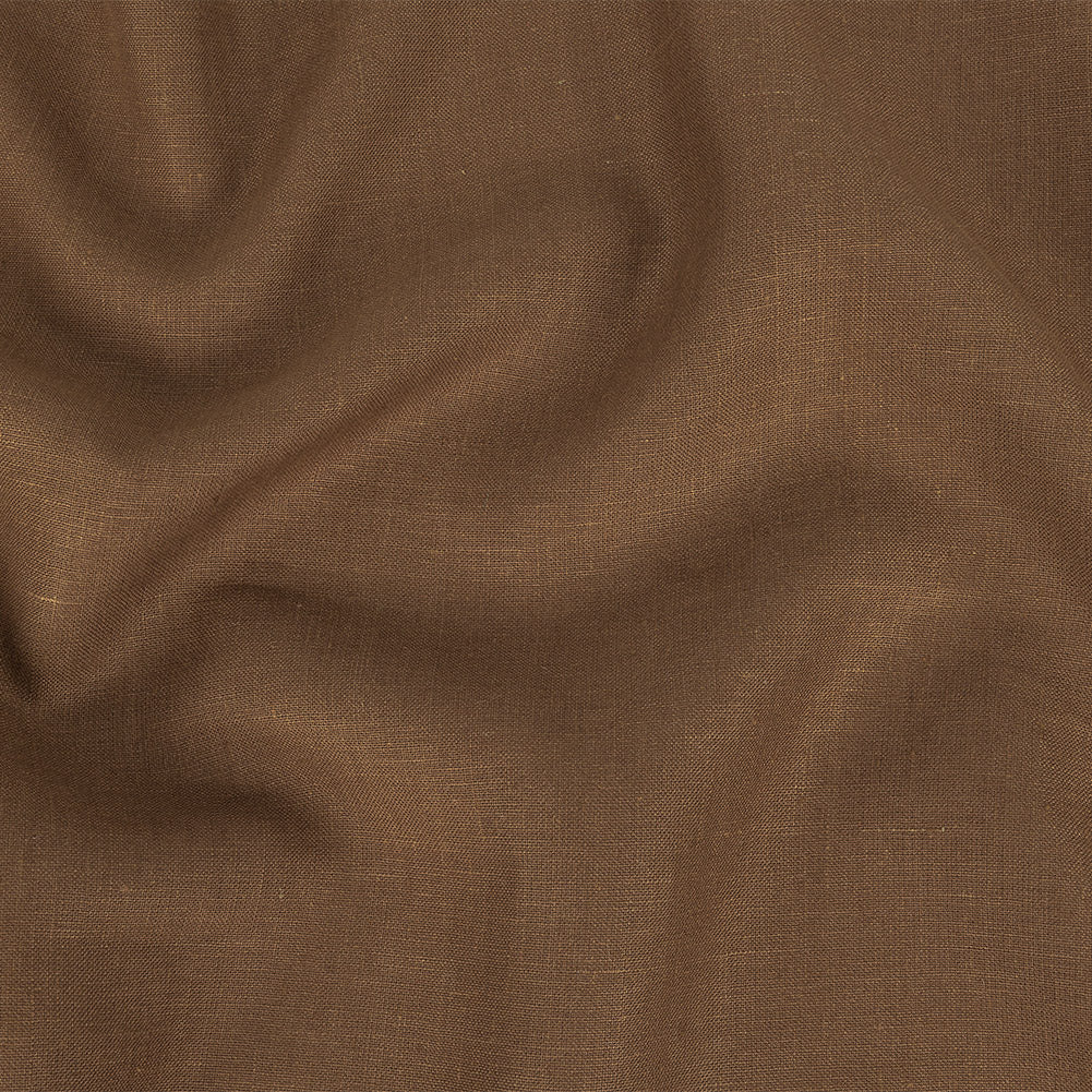 Grasmere Light Brown Medium Weight Linen Woven