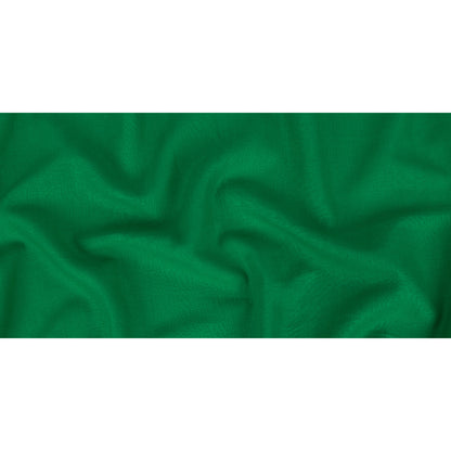 Grasmere Kelly Green Medium Weight Linen Woven - Folded