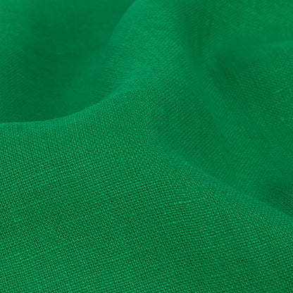 Grasmere Kelly Green Medium Weight Linen Woven - Full