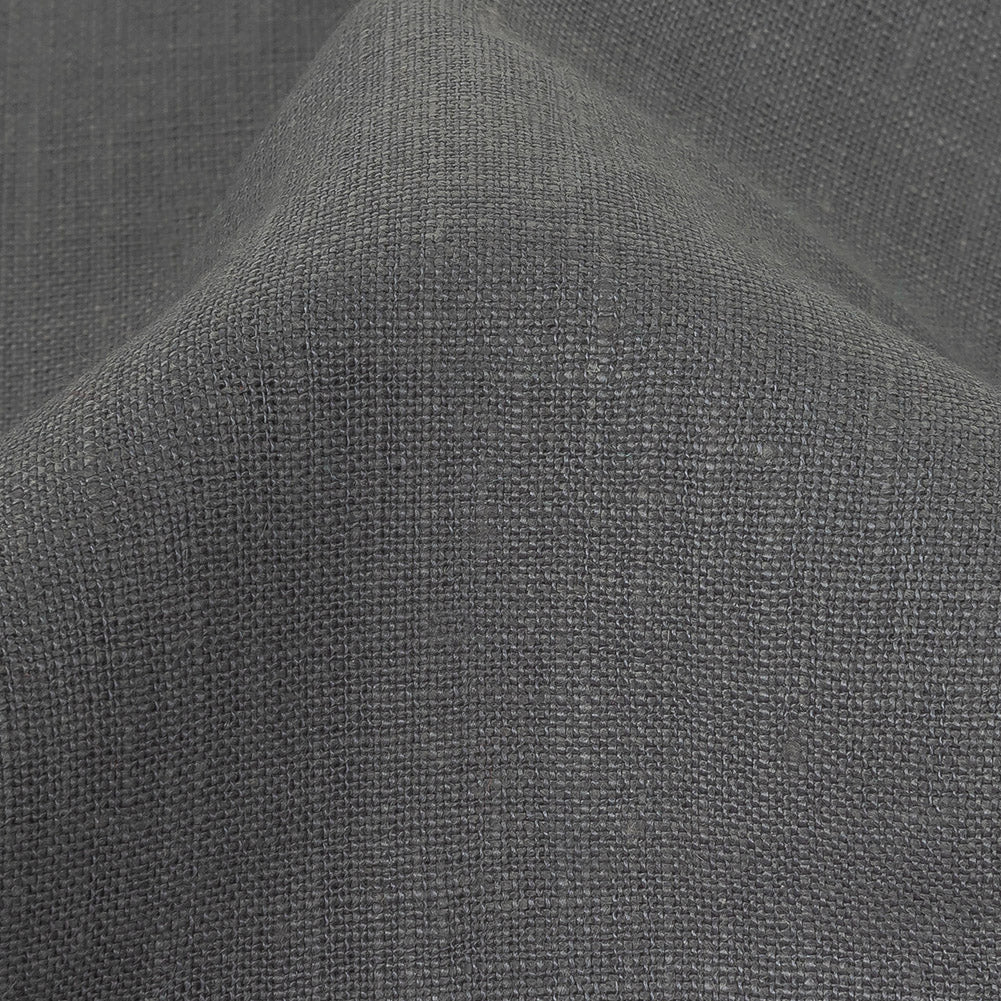 Grasmere Gray Medium Weight Linen Woven - Full