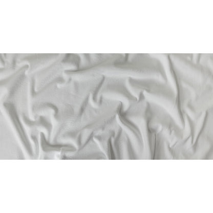 Cotton Tubular 1x1 Rib Knit - White - Delia Collection Full