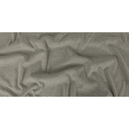 Heathered Gray Tubular Cotton 1x1 Rib Knit - Full