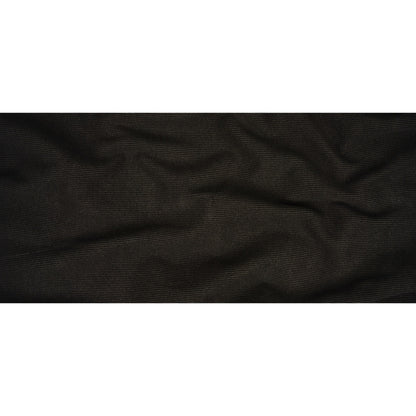 Cotton Tubular 2x2 Rib Knit - Black - Adile Collection Full