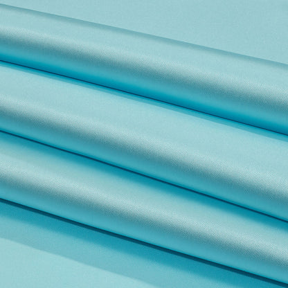 Mora Baby Blue Polyester Twill Mikado - Full