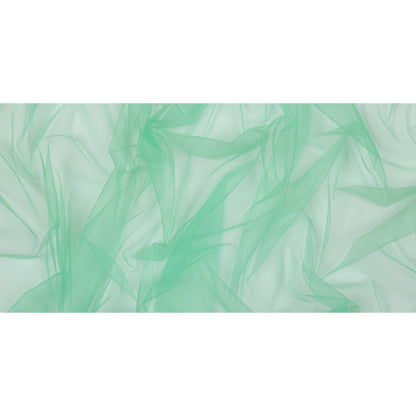 Biscay Green Leonardo Soft Nylon Tulle - Drape