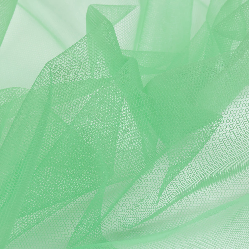 Soft Nylon Tulle - Greengage - Leonardo Collection Folded
