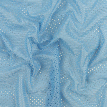 Heracles Sky Blue Polyester Athletic Mesh