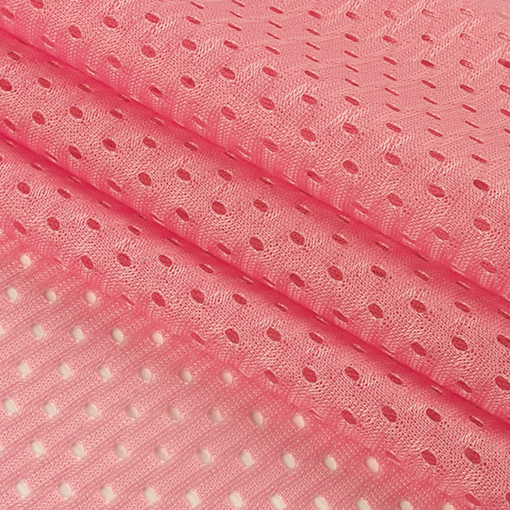 Polyester Athletic Mesh - Pink - Heracles Collection Detail