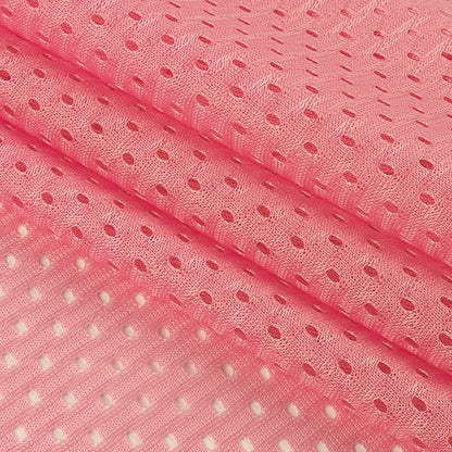 Polyester Athletic Mesh - Pink - Heracles Collection Detail