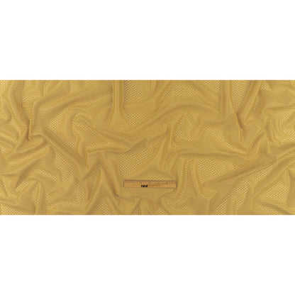 Heracles Vegas Gold Polyester Athletic Mesh - Folded