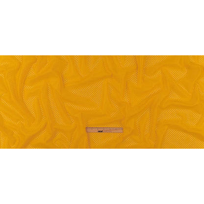 Heracles Gold Polyester Athletic Mesh - Folded