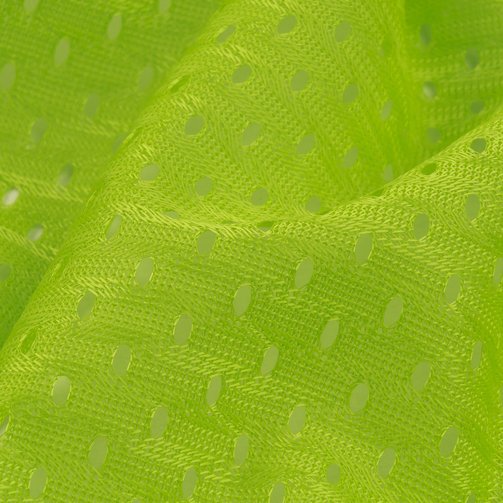 Polyester Athletic Mesh - Jasmine Green - Heracles Collection Full
