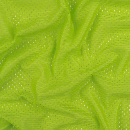 Polyester Athletic Mesh - Jasmine Green - Heracles Collection