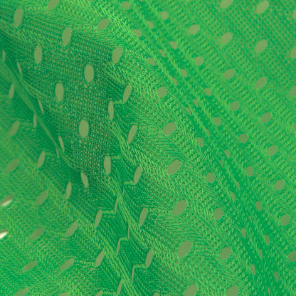 Heracles Kelly Green Polyester Athletic Mesh - Full