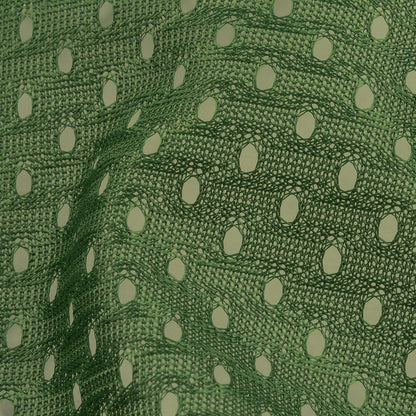 Heracles Hunter Green Polyester Athletic Mesh - Full