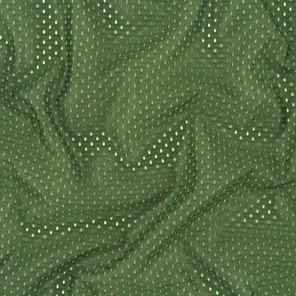 Heracles Hunter Green Polyester Athletic Mesh