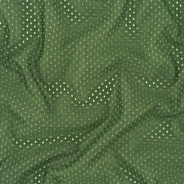 Heracles Hunter Green Polyester Athletic Mesh