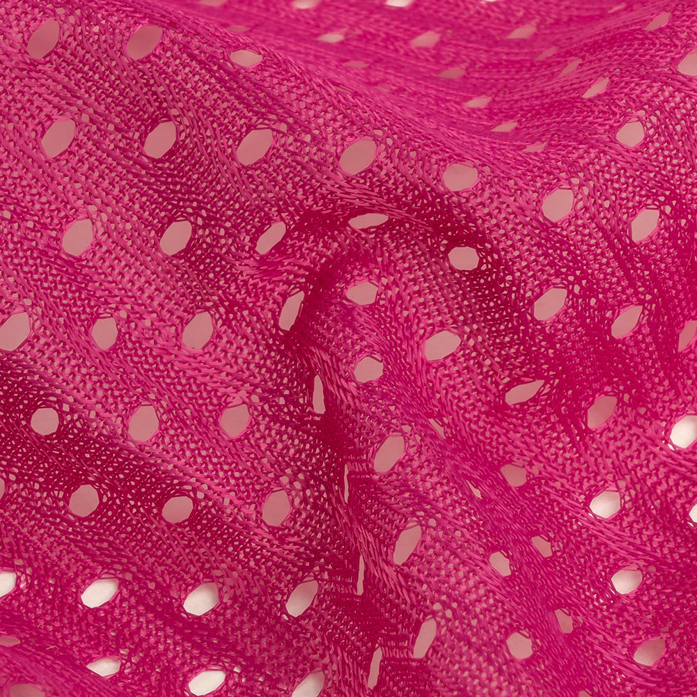 Polyester Athletic Mesh - Fuchsia - Heracles Collection Full