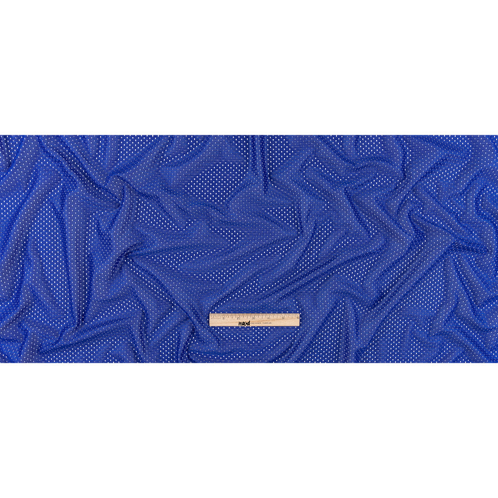 Polyester Athletic Mesh - Royal Blue - Heracles Collection Folded