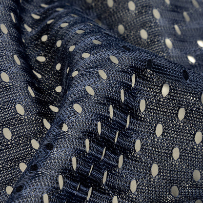 Heracles Navy Polyester Athletic Mesh - Full