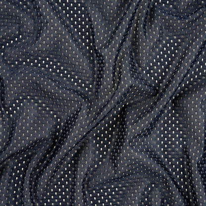 Heracles Navy Polyester Athletic Mesh