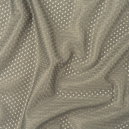 Polyester Athletic Mesh - Charcoal - Heracles Collection