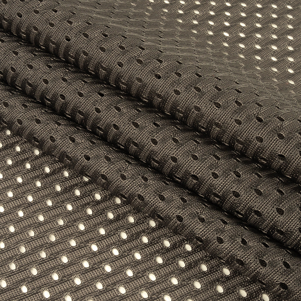Polyester Athletic Mesh - Taupe - Heracles Collection Detail