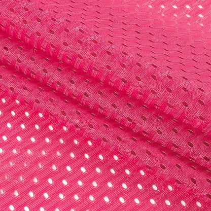 Heracles Ibis Rose Polyester Athletic Mesh - Detail
