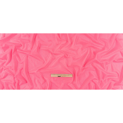 Polyester Athletic Mesh - Candy Kiss - Heracles Collection Folded