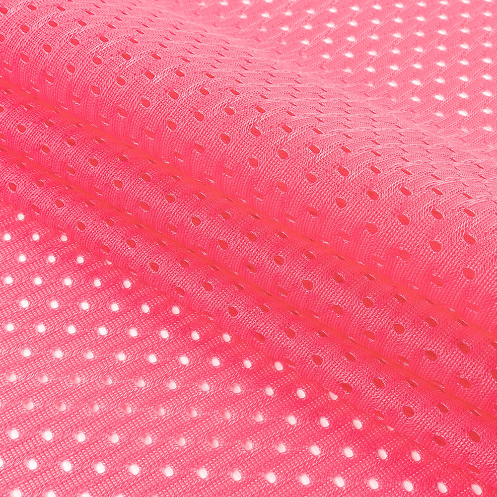 Polyester Athletic Mesh - Candy Kiss - Heracles Collection Detail