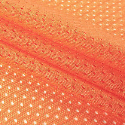 Polyester Athletic Mesh - Peach - Heracles Collection Detail