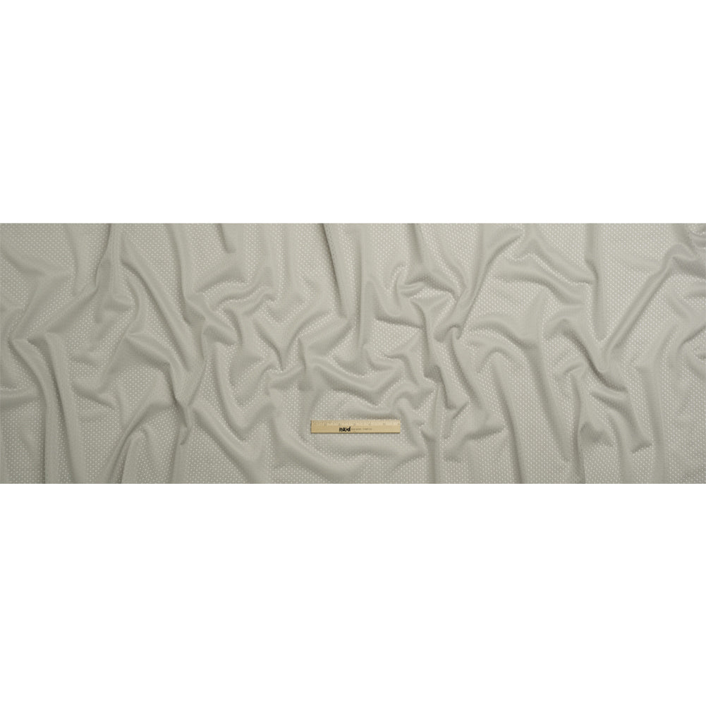 Polyester Athletic Mesh - Silver - Heracles Collection Drape