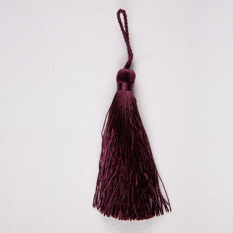 3.5 Eggplant Basic Tassel