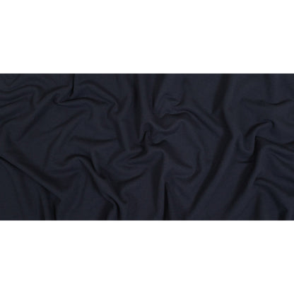 Cotton Fleece Backed Jersey - Navy - Leida Collection Full