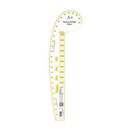Dritz Styling Design Ruler with Illustrations