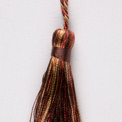 3.5" Chocolate Multi Basic Tassel Detail