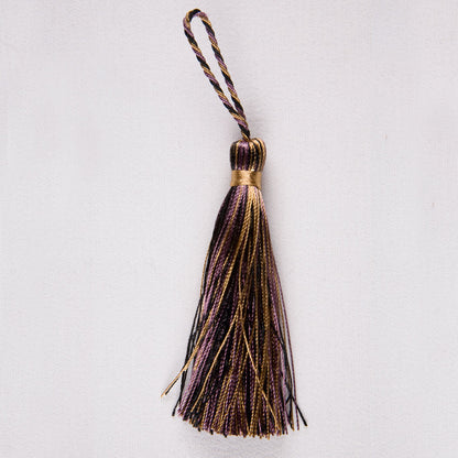 3.5" Plum Black Brown Basic Tassel