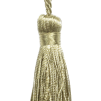 3.5" Sage Basic Tassel Detail