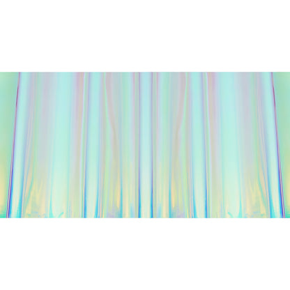 Kiki Iridescent Pink, Lilac and Blue Fabric-Backed Vinyl - Folded