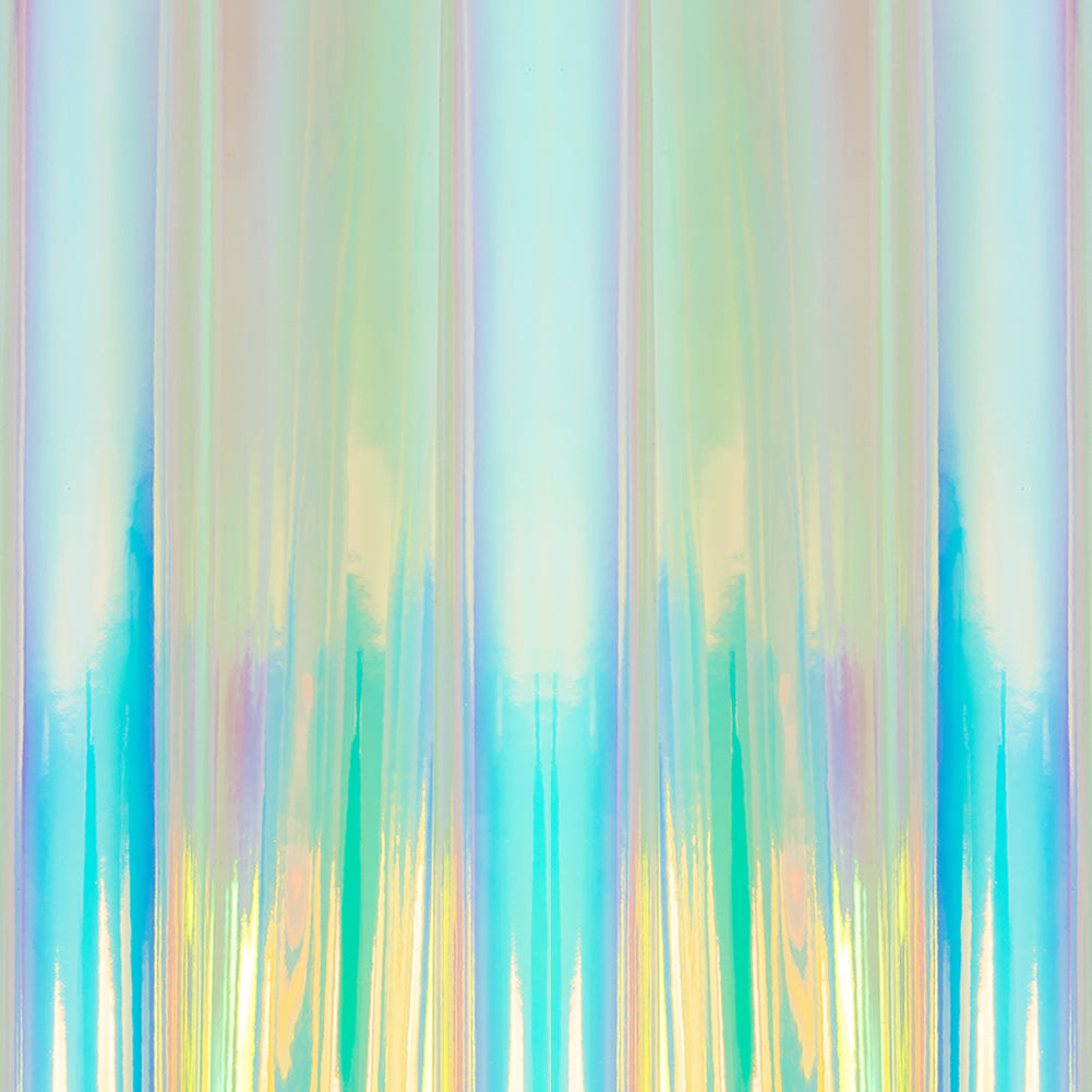 Kiki Iridescent Pink, Lilac and Blue Fabric-Backed Vinyl