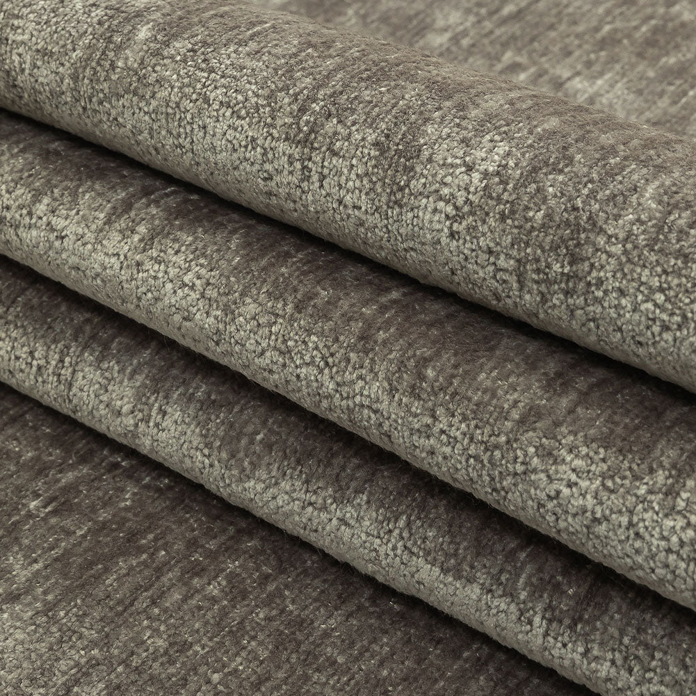 Cement Acrylic and Polyester Upholstery Chenille - Folded