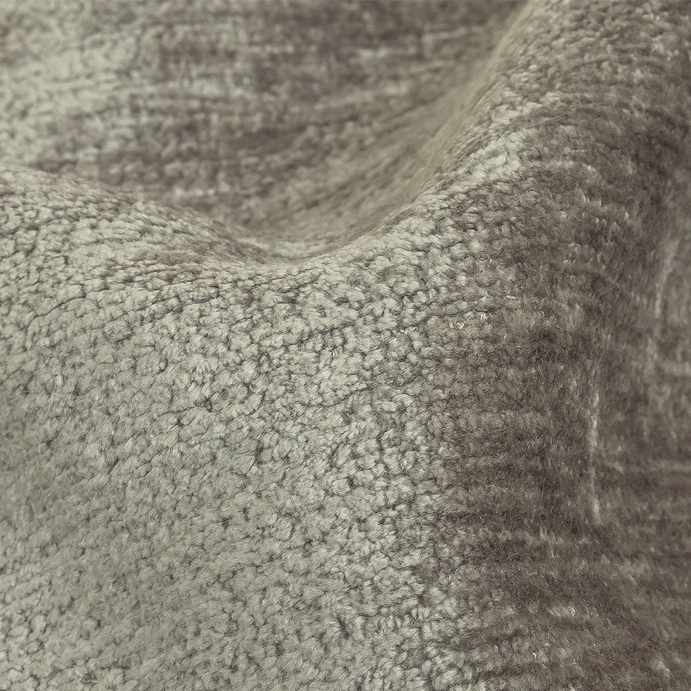 Cement Acrylic and Polyester Upholstery Chenille - Detail