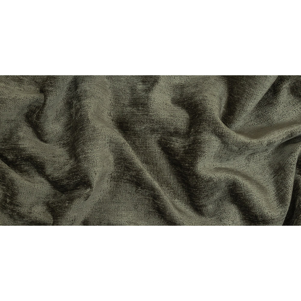 Olivine Acrylic and Polyester Upholstery Chenille - Full