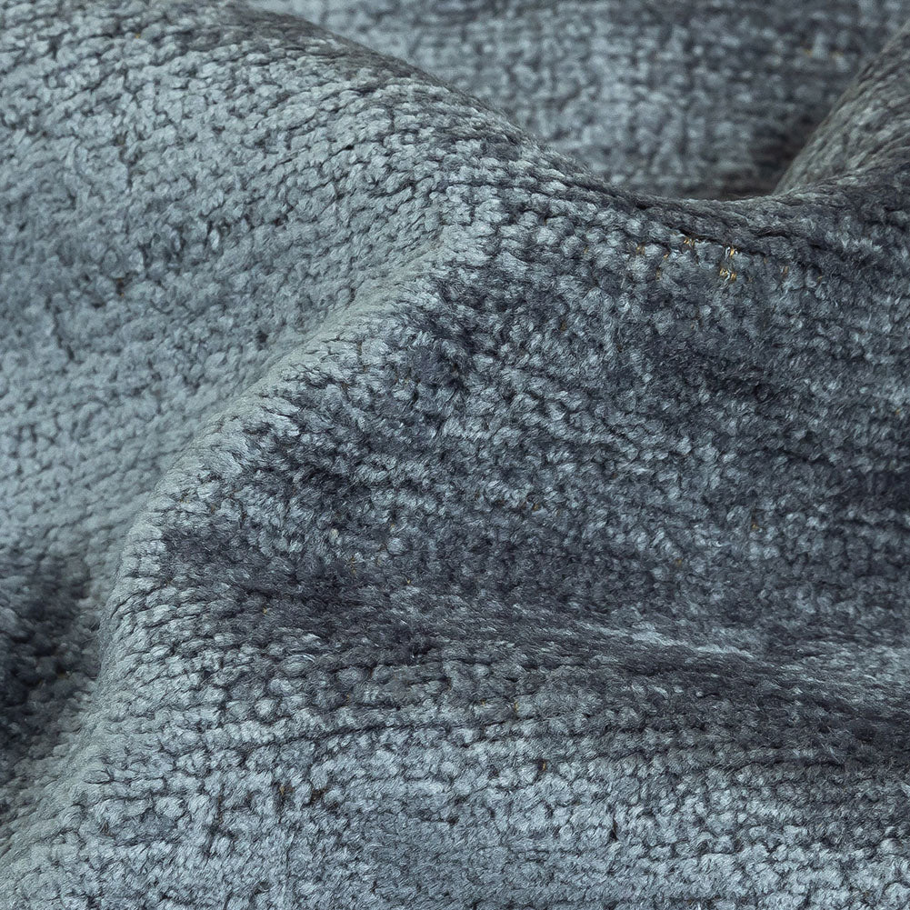 Denim Acrylic and Polyester Upholstery Chenille - Detail