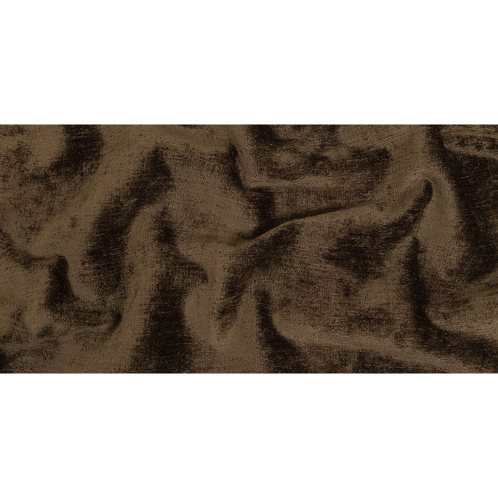 Chocolate Acrylic and Polyester Upholstery Chenille Full