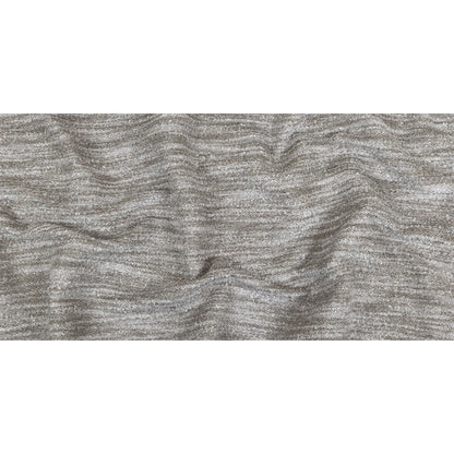 Pebble Striated Acrylic and Cotton Boucle with Tan Woven Backing - Full