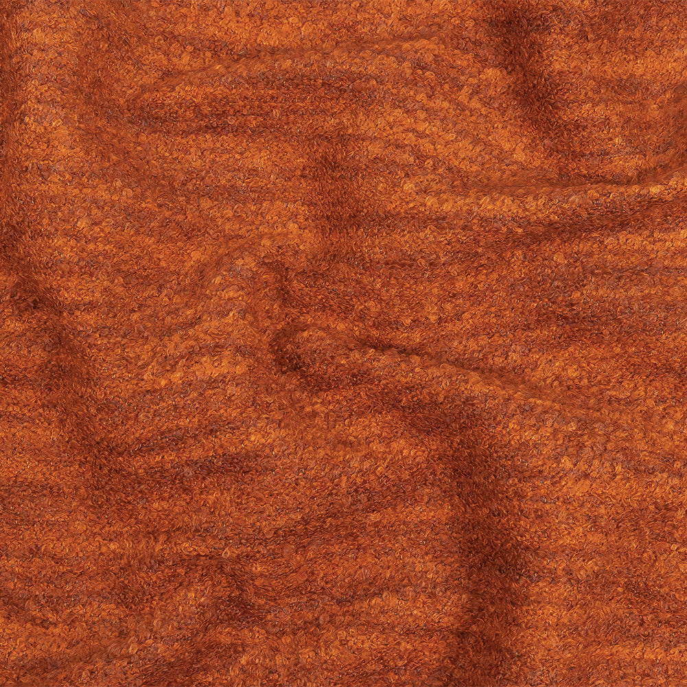Tango Striated Upholstery Boucle with Tan Woven Backing