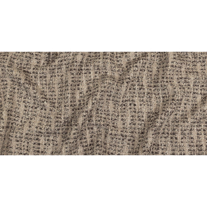 Mocha Spotted Viscose Boucle - Full