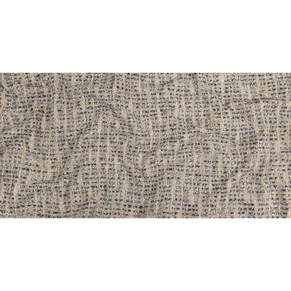 Indigo Spotted Viscose Boucle - Full