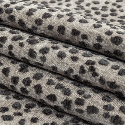 Baltic Raised Spots Acrylic Chenille Woven Folded